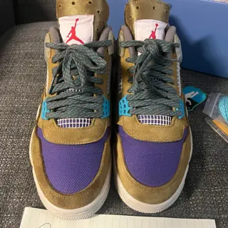 Jordan 5 Stealth 2.0 (10.5, Used) - $140 OBO | Union x Jordan 4 Desert Moss (10.5, Used) - $180 OBO