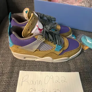 Jordan 5 Stealth 2.0 (10.5, Used) - $140 OBO | Union x Jordan 4 Desert Moss (10.5, Used) - $180 OBO