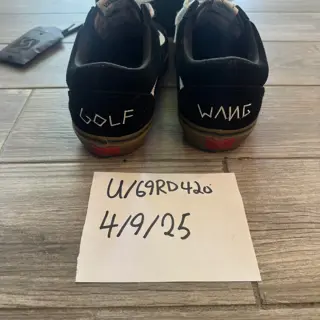 Golf Wang vans syndicate old skool size 12 $250 shipped.