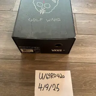 Golf Wang vans syndicate old skool size 12 $250 shipped.