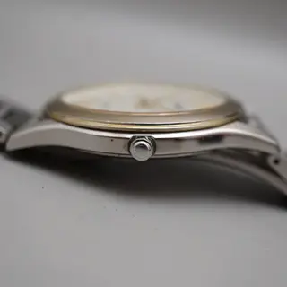 Seiko Dolce SADL014 V131 Two Tone Sunburst Dial Solar JDM Quartz Watch - $120