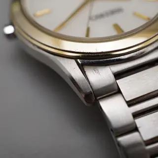 Seiko Dolce SADL014 V131 Two Tone Sunburst Dial Solar JDM Quartz Watch - $120