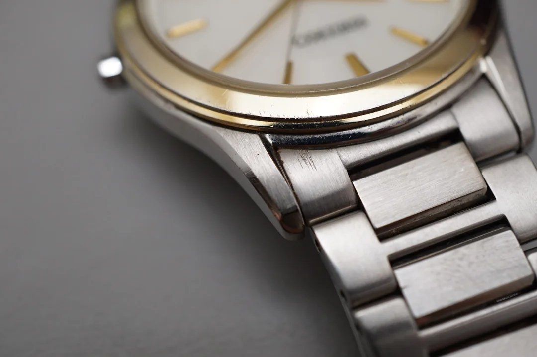 Seiko Dolce SADL014 V131 Two Tone Sunburst Dial Solar JDM Quartz Watch - $120