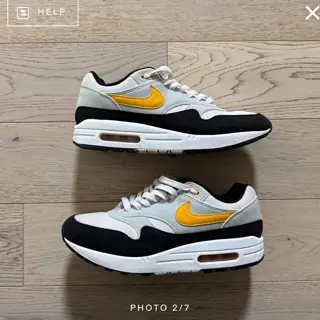 Nike Air Max 1 - 8.5M - used - “Steelers” - $40