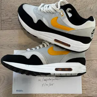 Nike Air Max 1 - 8.5M - used - “Steelers” - $40
