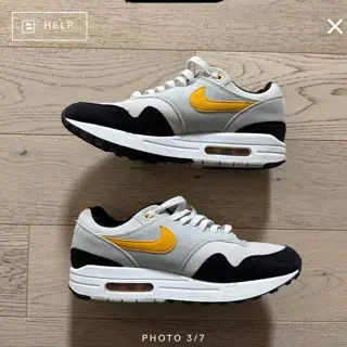 Nike Air Max 1 - 8.5M - used - “Steelers” - $40