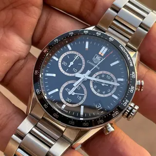 Steal Deal – TAG Heuer Carrera Chronograph 43mm – 💥 $999 Shipped! ⌚
