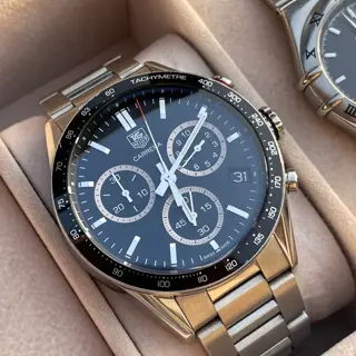 Steal Deal – TAG Heuer Carrera Chronograph 43mm – 💥 $999 Shipped! ⌚