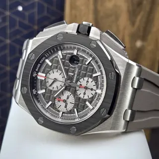 Audemars Piguet Royal Oak Offshore Titanium 44mm with box and papers
