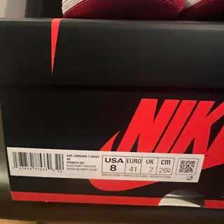 Jordan 1 Retro High ‘85 OG “Bred” - Size 8.0 Men’s
