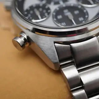 Seiko Prospex SBER001 8A50 Panda White Dial Speedtimer JDM Solar Quartz Watch - $455