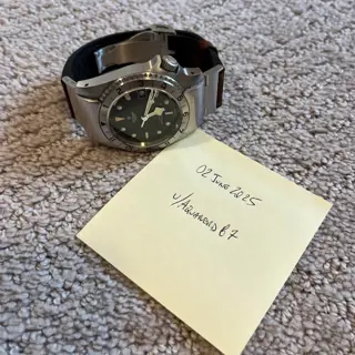 Tudor Black Bay P01 Black Dial - 42mm - M70150-0001 - Full Set