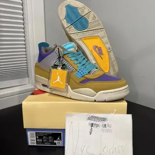 Jordan 4 Union Sz 9 clean og all $160