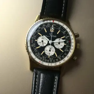 Sinn 903 Gold Plated Navigation Chronograph Lemania Movement