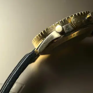 Sinn 903 Gold Plated Navigation Chronograph Lemania Movement