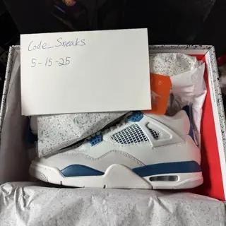 DS AJ4 Military Blue sizes 7.5 10.5 11 $230 shipped each
