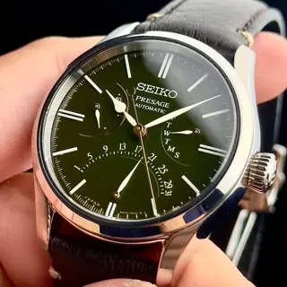 Seiko Presage Urushi Green Dial Double-Retrograde SPB295J1 Limited Edition ( 0792/2000) | Near Mint Condition | $1250