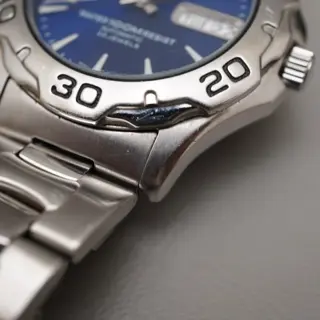 Seiko 5 Sports SNZ315 7S36 Blue Dial 100M Automatic Watch - $120