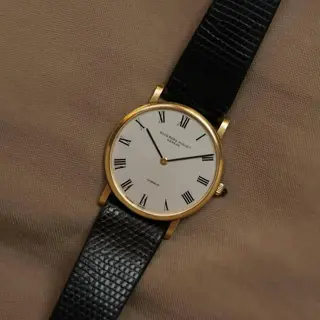 1960s Ultra Thin Audemars Piguet Watch double signed by Gübelin