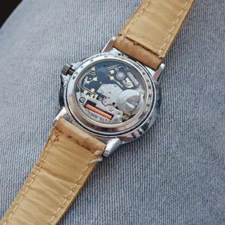 1980s Fortis Logo Metalic “Skeleton” Quartz | $90