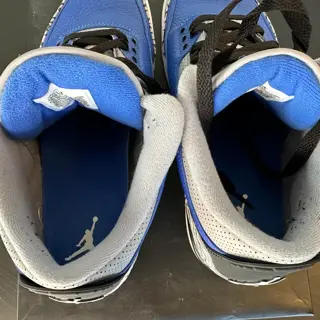 Jordan 3 Retro Varsity Royal Cement - Size 10.5 - Used - Price in comments