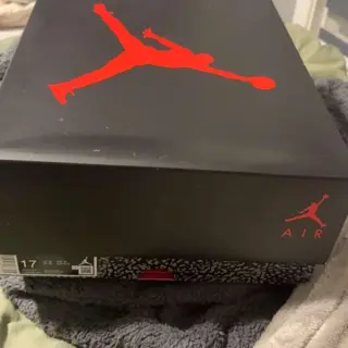 jordan 3 black cat size 17 VNDS $300 shipped