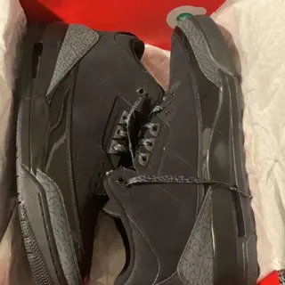 jordan 3 black cat size 17 VNDS $300 shipped