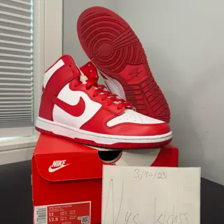 Nike dunk high championship red Sz 11 clean og All $50