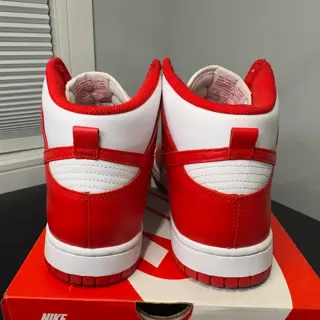 Nike dunk high championship red Sz 11 clean og All $50