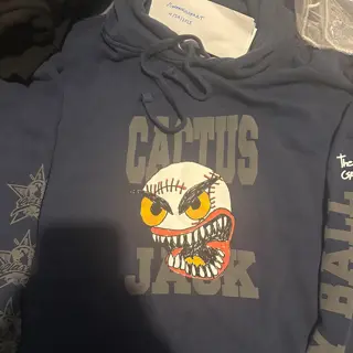 AJ1 TS medium olive & Cactus Jack Merch