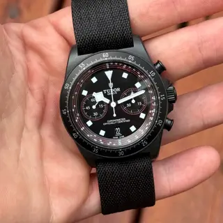 2024 Tudor Pelagos FXD Chrono 43mm Black Carbon Cycling 25827KN - Full Set ‼️