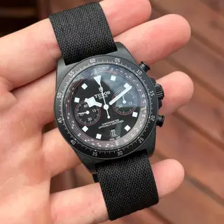 2024 Tudor Pelagos FXD Chrono 43mm Black Carbon Cycling 25827KN - Full Set ‼️