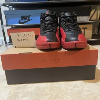 DS Jordan 12 Flu Game- SZ 11.5 -($270 shipped)