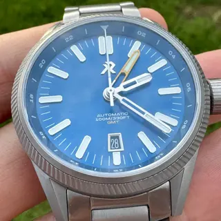 RZE Fortitude GMT S Sapphire Sunburst Sold Out Model