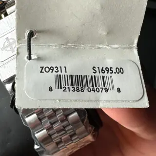 Zodiac x eBay (Uno?) multicolor Super Sea Wolf ZO9311 $800 BNIB