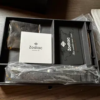 Zodiac x eBay (Uno?) multicolor Super Sea Wolf ZO9311 $800 BNIB