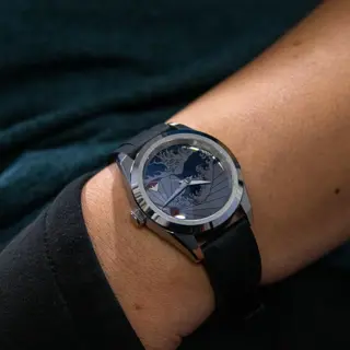 Titanium Kanagawa Dial Seiko Mod