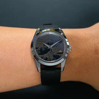 Titanium Kanagawa Dial Seiko Mod