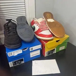 Nike dunk low sb habibi sz 8.5 used og all $370 undefeated dunk low Sz 6 VNDS Og all $100