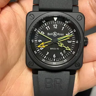 Bell & Ross BR03 RadioCompass Limited Edition 42mm Ceramic 03-92