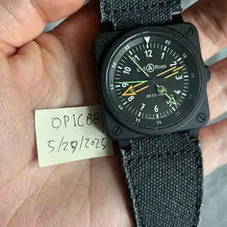 Bell & Ross BR03 RadioCompass Limited Edition 42mm Ceramic 03-92