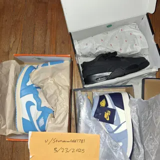 Jordan 1s and Jordan 4 Rm, All Size 10m