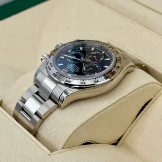 2019 Rolex Cosmograph Daytona 40mm 116509 White Gold Blue Dial - $40,000