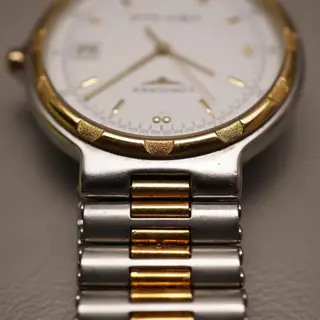 Vintage Longines L1.613.3 Two Tone Conquest V.H.P. Swiss Quartz Watch - $195