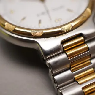 Vintage Longines L1.613.3 Two Tone Conquest V.H.P. Swiss Quartz Watch - $195