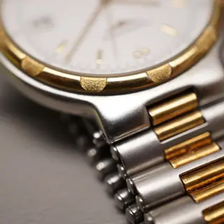 Vintage Longines L1.613.3 Two Tone Conquest V.H.P. Swiss Quartz Watch - $195