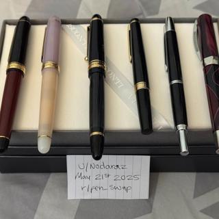 Platinum 3776s, Pilot 823/Decimo/Elite & Visconti