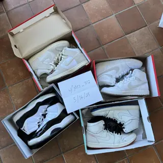 NIKE AND JORDAN - SIZE 10.5