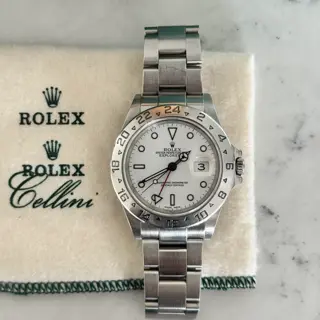 Rolex Explorer II Polar Ref. 16570 | 2002 Y Serial. Great Condition