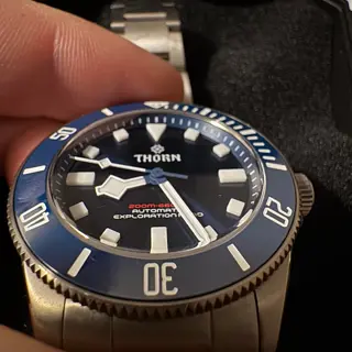 Thorn titanium dive watch PT5000 movement $115